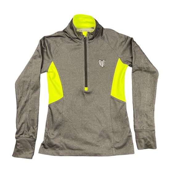 Under Armour University of Tampa Track Jacket Womens Small Semi Fitted Gray - Picture 1 of 9